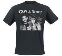 Ozzy Osbourne Hellraiser OZZY & Lemmy Hombre Camiseta Negro 4XL 100% algodón Regular