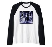 OZZY Osbourne Ladrar En La Luna Video Musical Simon Fowler Camiseta Manga Raglan