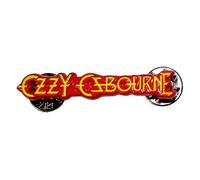 Ozzy Osbourne Logo Pin Badge Talla única, rojo, Talla única