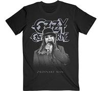 Ozzy Osbourne 'Ordinary Man Snake' (Black) T-Shirt (Large)