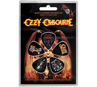 Ozzy Osbourne - Púas de guitarra Ordinary Man Nue Offiziell Schwarz, paquete de 5 púas L