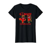 OZZY Osbourne Red Sketch Good Bad Camiseta, Mujer, Negro, 3XL
