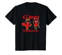 OZZY Osbourne Red Sketch Good Bad Camiseta, Niños, Negro, 6 años