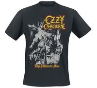 Ozzy Osbourne Sin Tribute Hombre Camiseta Negro 100% algodón Regular