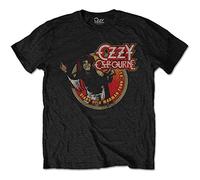Ozzy Osbourne - T-Shirt # L Black Unisex # Diary of a Mad Man Tour 1982