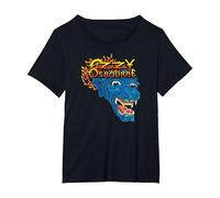 OZZY Osbourne Tattoo Beast Camiseta, Mujer Tallas Grandes, Negro, 3XL Grande