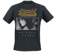 Ozzy Osbourne Tears Tribute Hombre Camiseta Negro 100% algodón Regular