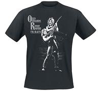 Ozzy Osbourne Tribute tee Hombre Camiseta Negro XL 100% algodón Vorne Bedruckt, Hinten Bedruckt Regular