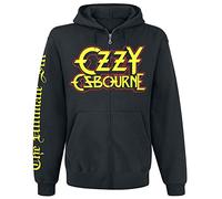 Ozzy Osbourne Ultimate Sin Hombre Capucha con Cremallera Negro L