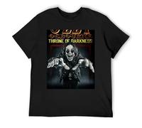 Ozzy Osbourne Urban Fashion - Camiseta de algodón de manga corta para hombre y mujer, Negro, XL
