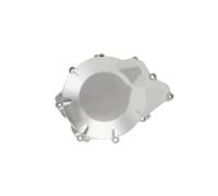 Ozzyr Cárter de Aluminio Izquierdo para Motocicleta, Cubierta estator Motor para FZ6 2004-2010 FZ6R 2009-2012 XJ6S(Prata)