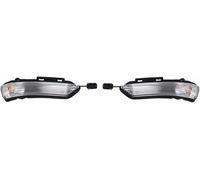 Ozzyr Espejo retrovisor para luz de señal para giro para SAIC, para MG, ZS, RX3 2017-2022 Indicador del espejo del coche(Pair)