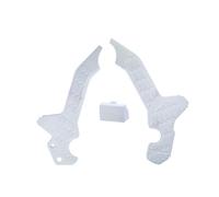 Ozzyr Protector de Marco Motocicleta, Cubierta protección Lateral, Accesorios Panel carenado para CRF300L CRF 300L 300 L CRF300(Blanco)