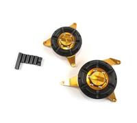 Ozzyr Z800 2013-2016 CNC Aluminio para Cubierta de Motor Protector estator Almohadillas antichoque Motocicleta(Amarillo)