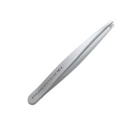 P-08 - Pinzas para cejas, con estuche protector de PVC, longitud total de 9,5 cm