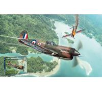 Italeri 2795S 2795S-1:48 P-40E/K - Maqueta de Kitty Hawk para Montar (construcción de Modelos, Manualidades, aficiones, Pegatinas, Kit de Montaje de plástico, sin lacar)