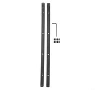P-45777 - Juego de conectores de riel guía de metal para sierra circular Makita 194367-7 199140-0 SP6000 con llave y tornillos, 2 unidades