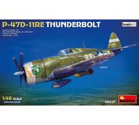 P-47D-11RE Thunderbolt. Kit Básico 1:48 Modelo De Plástico MINIART