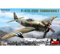 P-47D-28RE Thunderbolt Kit B & F4F Aire Fuerza Francesa Básico 1:48