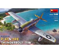 P-47N-1RE Thunderbolt. Kit Básico 1:48 Maqueta De Plástico MINIART