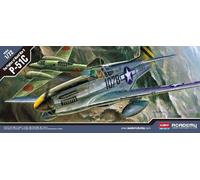 P-51C Fighter WWII 1:72 Plástico Modelo Kit Academy