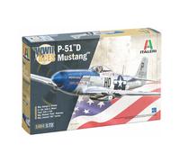 P-51D Mustang WWII Aces 1:72 Kit De Modelo De Plástico ITALERI