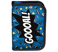 P A S O BOLSO DE MUELLES PARA NIÑOS 22 PIEZAS - Fútbol - AZUL, Fútbol 3, 19,5 x 13 x 3,5 CM