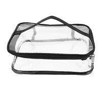 p A Través De Bolsa Transparente Bolsa De Almuerzo para Niños Bolsa De Gran Capacidad Monedero De Maquillaje Viajar Bolsa De Embalaje Exterior De Polivinilo