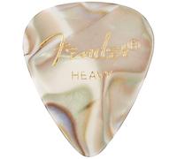 P as de celuloide Fender Premium, forma 351, accesorios para guitarra, paquete de 144, Abalone Heavy