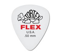 P as de guitarra Dunlop Dunlop Tortex Flex Standard de 0,50 mm, color rojo (paquete de 12)