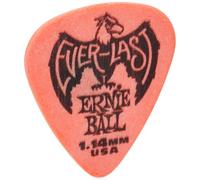 P as de guitarra Ernie Ball Everlast rojas de 114 mm, paquete de 12 (P09194)