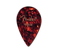 P as de guitarra Fender Classic de celuloide, forma 551, finas, color carey, paquete de 12