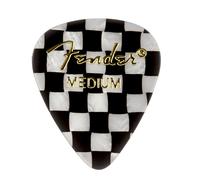 P as de guitarra Fender Graphic 351 Shape Checker, tama o mediano, paquete de 12