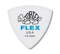 P as de guitarra Jim Dunlop Dunlop Tortex Flex Triangle de 1 mm, color azul, paquete de 72 (456R1.0)
