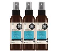 P-Beauty - Aceite corporal para la piel con aceite de argán orgánico, vitamina E y aceite de almendras para una piel suave y aterciopelada, cuidado hidratante, para piel seca, aceite corporal vegano