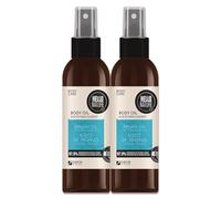 P-Beauty - Aceite corporal para la piel con aceite de argán orgánico, vitamina E y aceite de almendras para una piel suave y aterciopelada, cuidado hidratante, para piel seca, aceite corporal vegano