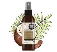P-Beauty - Aceite corporal para la piel con aceite de coco orgánico, vitamina E y aceite de almendras para una piel suave y sedosa, cuidado hidratante, para piel seca, aceite corporal vegano, cuidado