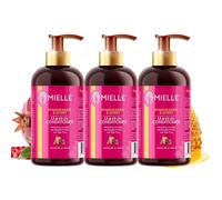 P-Beauty Acondicionador con Granada & Miel 3 x 355ml - Acondicionador hidratante para todo tipo de cabello - Da brillo, elimina la sequedad, puntas abiertas y frizz - Cuidado capilar
