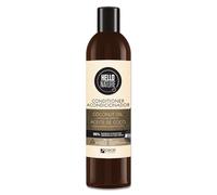 P-Beauty Acondicionador de cosmética natural con aceite de coco, acondicionador para cabello seco y dañado con aceite de argán y pantenol, sin silicona, vegano, acondicionador para el cuidado del