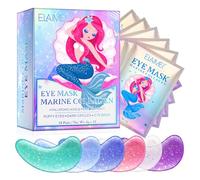 P-Beauty - Almohadillas antiedad para los ojos, 1 x 18 unidades, con colágeno, hialurónico y extracto de algas, contra ojeras, arrugas e hinchazón, parches refrescantes para una piel radiante, suave y