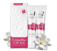 P-Beauty Camellia Lifting Lociones Step 1 y 2 Recarga para Lash Lift & Brow Lamination - Lifting de pestañas y laminación de cejas - Fórmula vegana con extracto de camelia - Aplicación en casa y salón