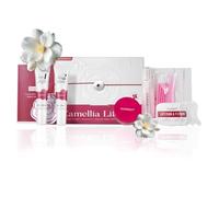 P-Beauty Camellia - Set de levantamiento de pestañas y cejas, fórmula vegana con extracto de camelia, ondulación de pestañas, elevación de cejas hasta 9 semanas, más impulso, longitud y plenitud