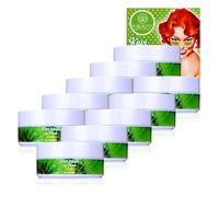 P-Beauty Colágeno Kiwi 10 x 60 unidades - Mascarillas de hidrogel con vitamina C y ácido hialurónico - contra ojeras, arrugas, hinchazón, bolsas y ojos cansados, efecto antienvejecimiento, refrescante