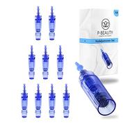 P-Beauty Cosmetic Accessories | Dermapen 9 pines A1 | Cartuchos de aguja de repuesto para Derma Electric Pen | Microneedling | Adecuado para Dermapen A1 | 10 unidades (10 x 9 pines)
