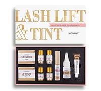 P-Beauty Cosmetic Accessories Juego de lifting y tinte, juego de lifting y tinte para unas hermosas cejas y pestañas (café)