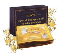 P-Beauty Crystal Collagen Gold - Antifaz para los ojos (25 x 50 x 100 unidades, antiedad e hidratantes, 25 x 50 x 100 unidades, reduce las ojeras y la hinchazón, 25 unidades)