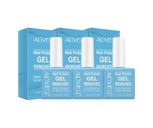 P-Beauty - Eliminador de esmalte de uñas sin acetona, removedor de gel profesional para uñas en 3 minutos, esmalte de gel, Shellac, esmalte UV, removedor de uñas de gel, eliminación rápida y suave, 3