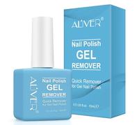 P-Beauty - Eliminador de esmalte de uñas sin acetona, removedor profesional para uñas en 3 minutos, esmalte de gel, Shellac, esmalte UV, removedor de uñas de gel, eliminación rápida y suave, 1 x 15 ml