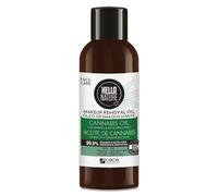 P-Beauty - Gel limpiador de cosméticos naturales, 100 ml, limpieza facial suave con aceite de semilla de cáñamo orgánico y vegano, hidratante y elimina el maquillaje, el sebo y las impurezas sin