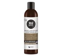 P-Beauty - Limpiador facial de agua micelar natural, 300 ml, limpieza facial suave con aceite de coco orgánico, elimina el maquillaje y las impurezas - 99,7 % ingredientes naturales - Adecuado para